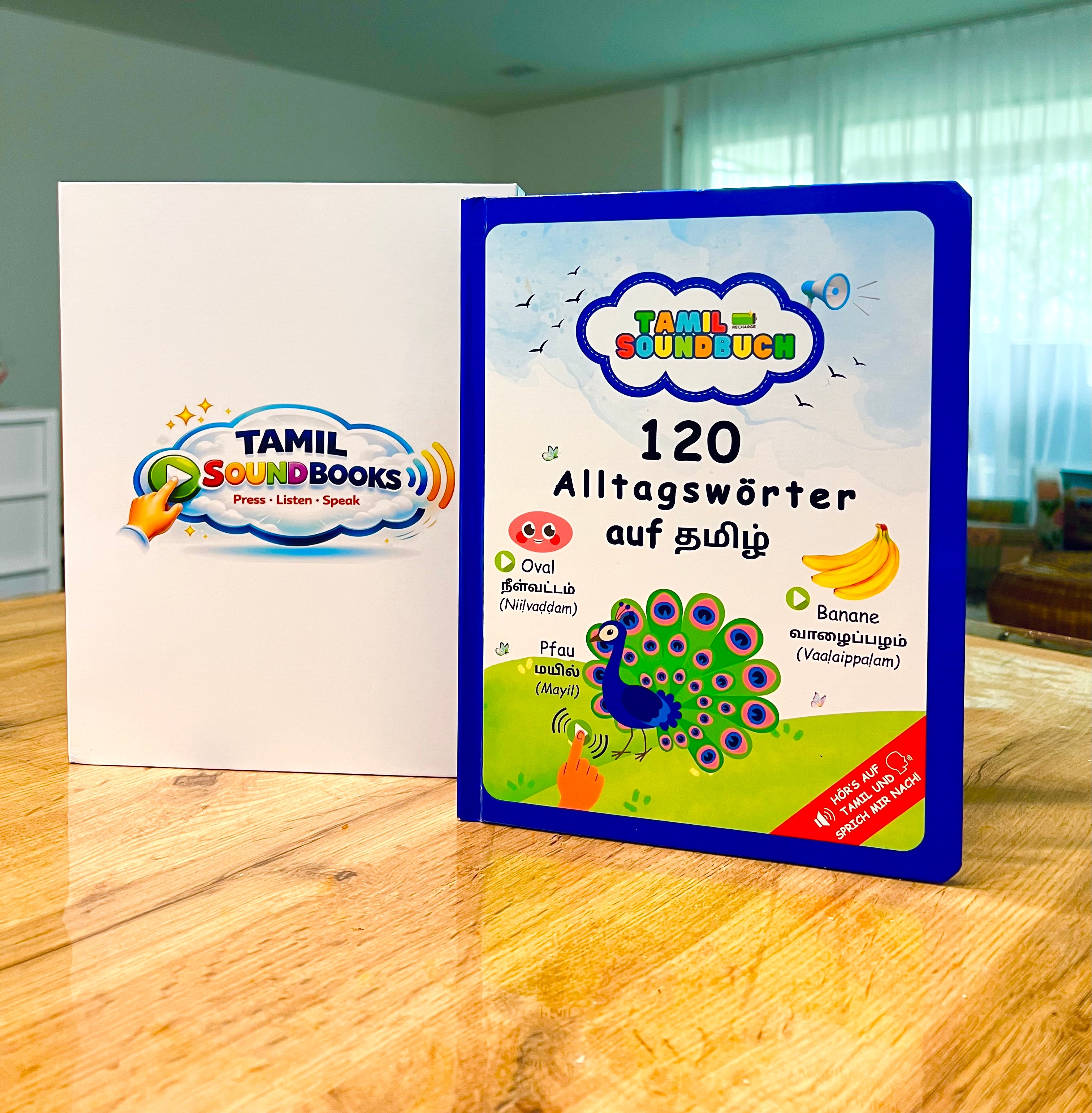 Tamil Soundbuch - 120 Alltagswörter auf Tamil
